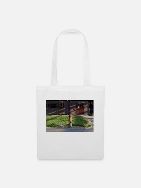 Urbex Photography | Fire hydrant in the play of light - Tote Bag - white