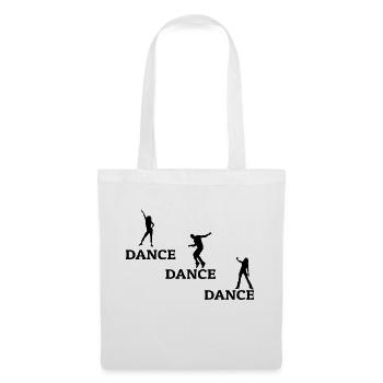 Danse Danse Musique - Sac en tissu - blanc - Devant