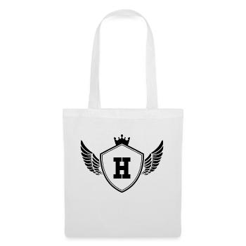 Armoiries H - Sac en tissu - blanc - Devant