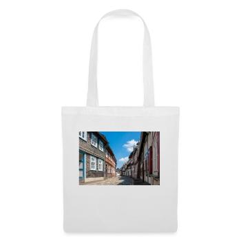 Altstadt Goslar Niedersachsen - Stoffbeutel - Weiß - Vorne