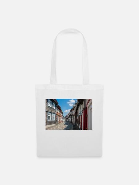 old town of (Altstadt) Goslar Lower Saxony - Tote Bag - white