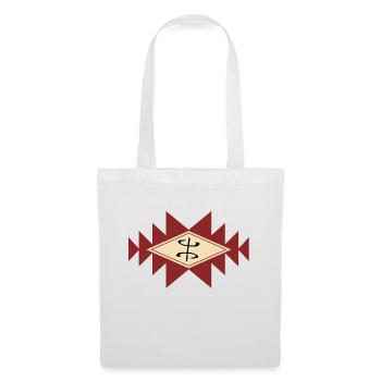 design berbère amazigh kabyle - Sac en tissu - blanc - Devant
