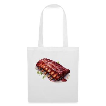 Spareribs - Stoffbeutel - Weiß - Vorne