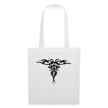 EULE Tattoo Art Tribal Style - Stoffbeutel - Weiß - Vorne