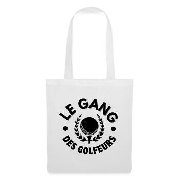 golf, golfeur, fan de golf - Sac en tissu - blanc - Devant
