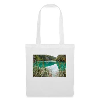 Plitvice Lakes National Park crystal clear water - Tote Bag - white - Front
