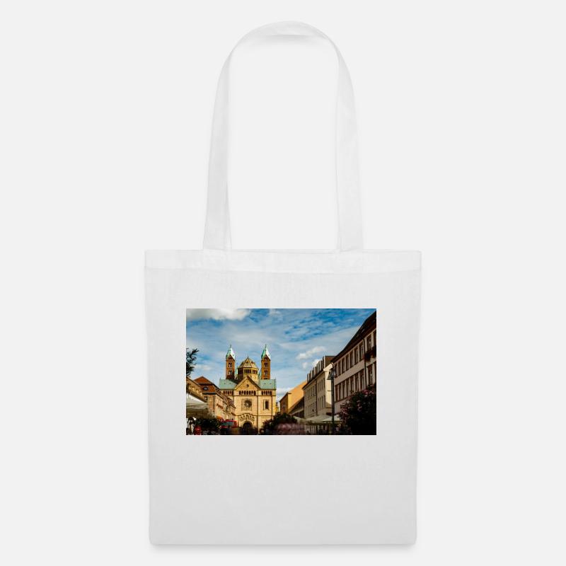 Home is where the Dom is - Stoffbeutel - Weiß
