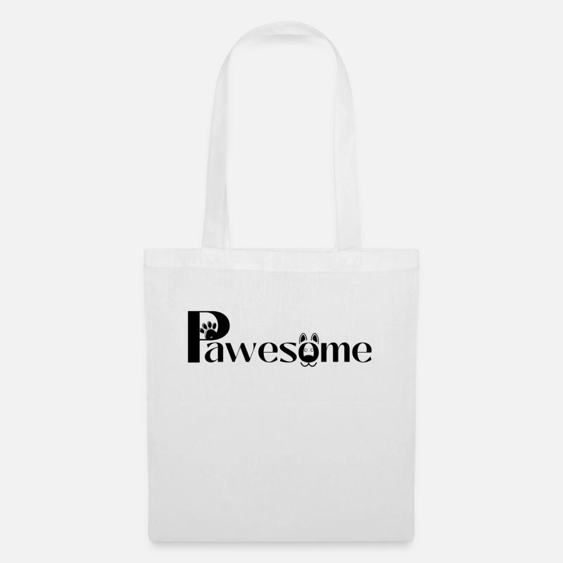 (P)awesome 🐶 - Tote Bag - white
