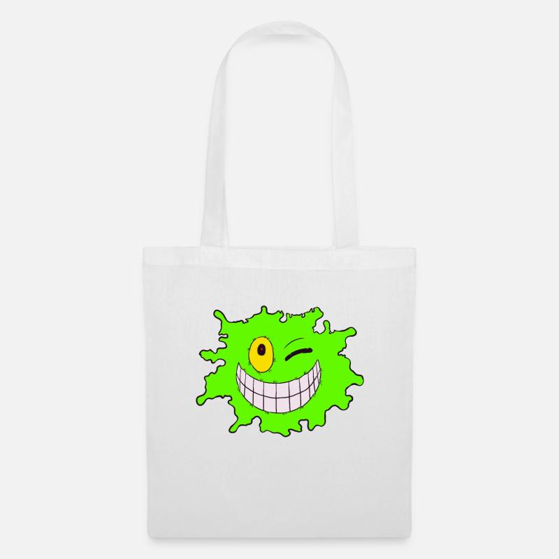 Splash Green - Tote Bag - white