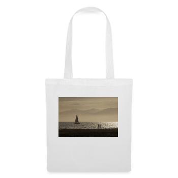Evening atmosphere at Venice Beach - Tote Bag - white - Front