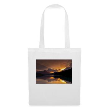 Sunset at Lake Walchensee - Tote Bag - white - Front