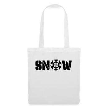 Snow - Tote Bag - white - Front