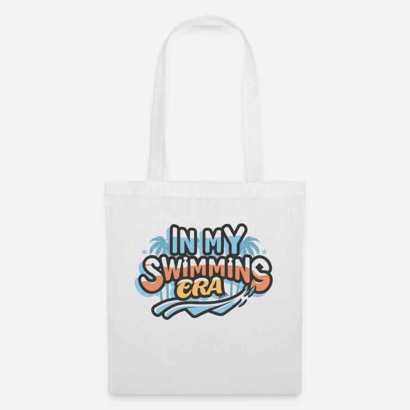 In my swimming era - Stoffbeutel - Weiß