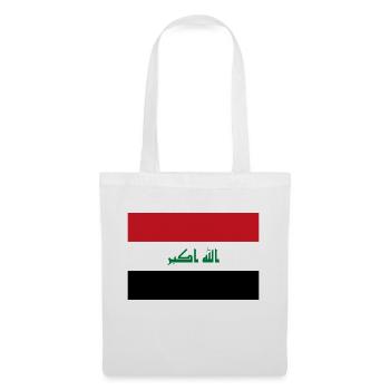 Irak flag / Drapeau Irak - Tote Bag - white - Front