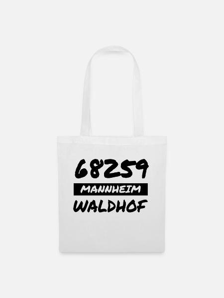 Mannheim Monnem Mannheimat - Stoffbeutel - Weiß