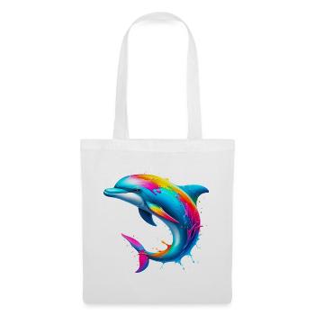 Dolphin - Tote Bag - white - Front