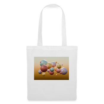CANDY - Sac en tissu - blanc - Devant