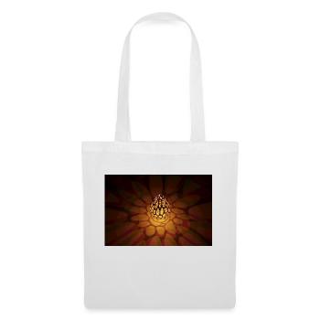 LIGHT VORONOÏ - Sac en tissu - blanc - Devant