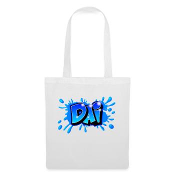 Graffiti name DAI "DAI" imprimable sur tout - Sac en tissu - blanc - Devant