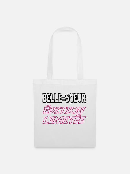 BELLE SOEUR limited edition - Tote Bag - white