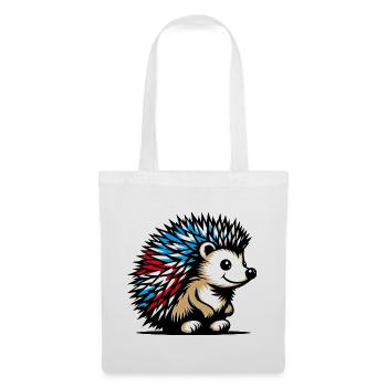 Hedgehog - Tote Bag - white - Front