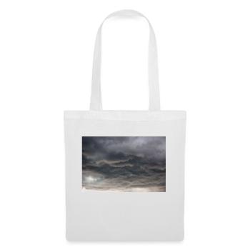 Dark Cloud Formations at a storm - Tote Bag - white - Front