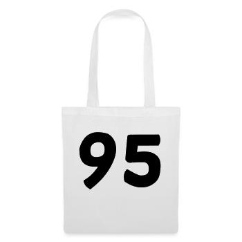 95 - Sac en tissu - blanc - Devant