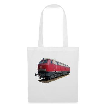Locomotive DB216 - Tote Bag - white - Front