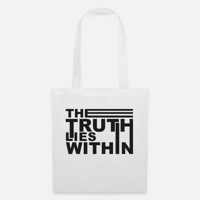 The Truth Lies Within - Stoffbeutel - Weiß