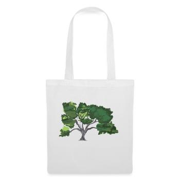 Chêne - Sac en tissu - blanc - Devant