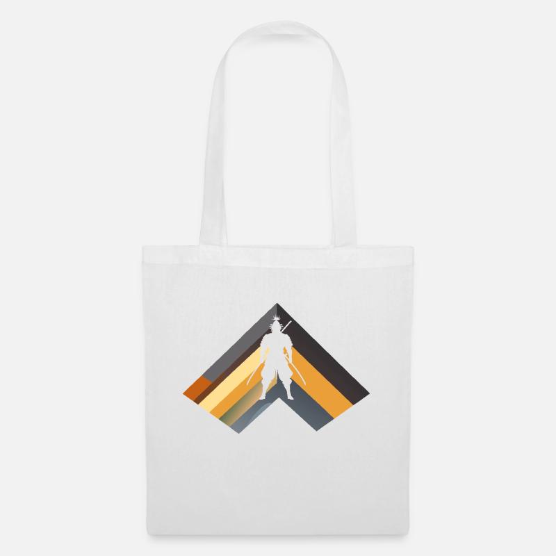 Épée Ninja Samouraï - Sac en tissu - blanc