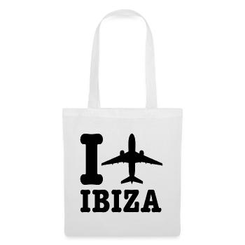 Ibiza Urlaub - Stoffbeutel - Weiß - Vorne