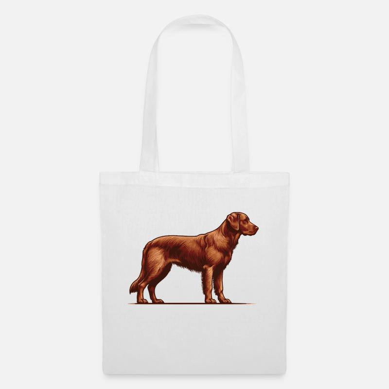 Chesapeake Bay Retriever - Stoffbeutel - Weiß