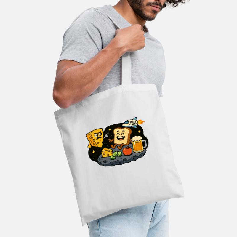 Collation dans l’espace Sac en tissu
