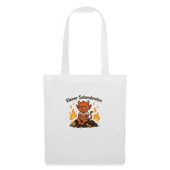 Petit rôti de Satan - Sac en tissu - blanc - Devant