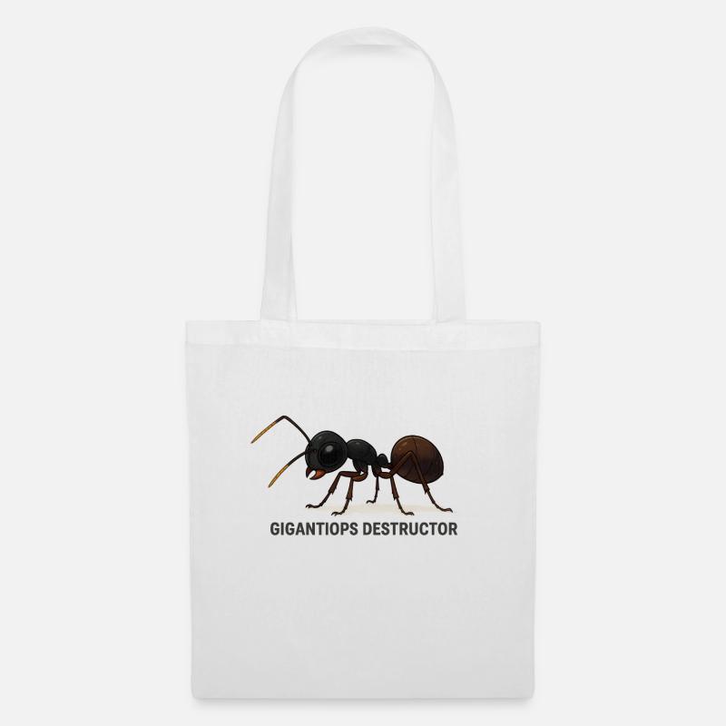 Gigantiops destructor - Stoffbeutel - Weiß
