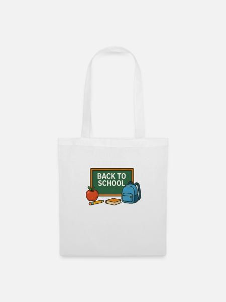 Back to school - Tote Bag - white
