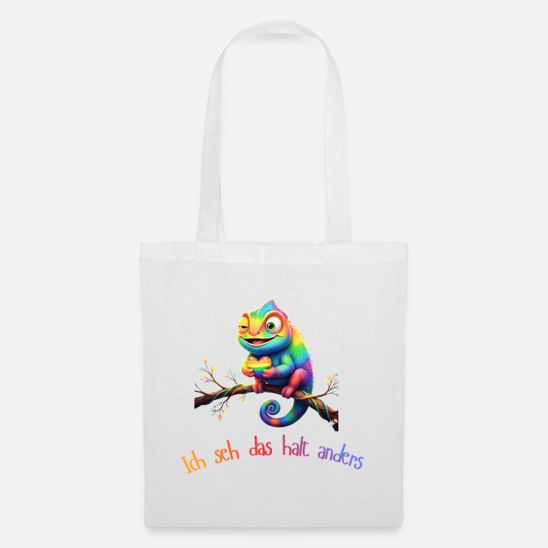 Je vois les choses différemment ! - Sac en tissu - blanc