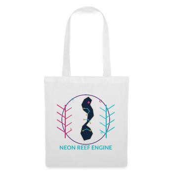 Neon Reef Engine - Sac en tissu - blanc - Devant