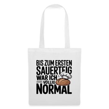 Mein Sauerteig - Stoffbeutel - Weiß - Vorne