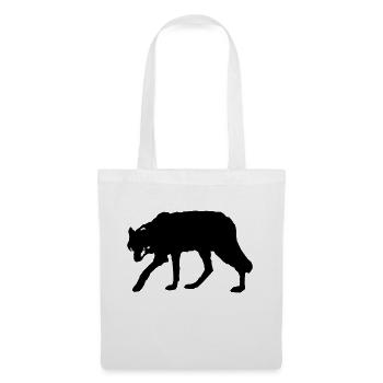 wolf_2 - Stoffbeutel - Weiß - Vorne