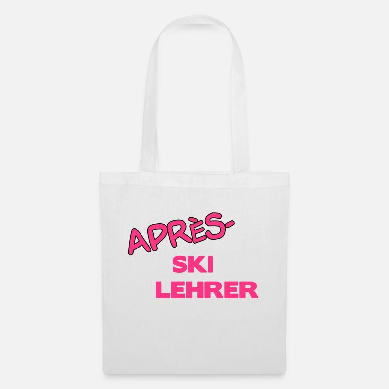 Après Skilehrer - Stoffbeutel - Weiß