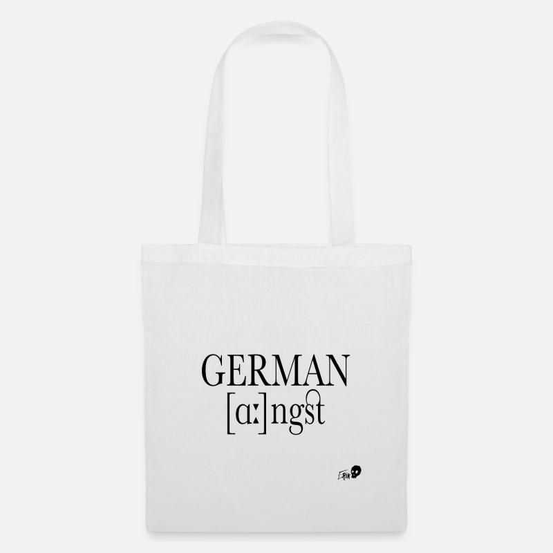 GERMAN ANGST - Tote Bag - white