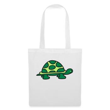 turtle - Sac en tissu - blanc - Devant