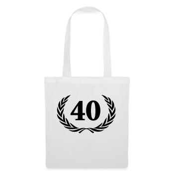 40 - Tote Bag - white - Front