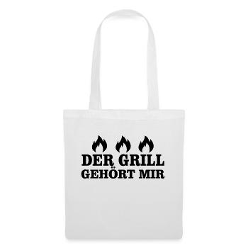 Grill Maître - Sac en tissu - blanc - Devant