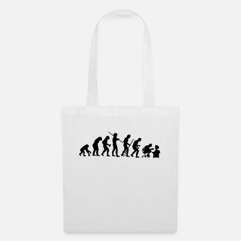Evolution - Tote Bag - white