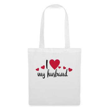 husband - Tote Bag - white - Front