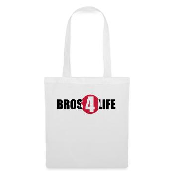 Bros 4 Life Logo Design - Tote Bag - white - Front