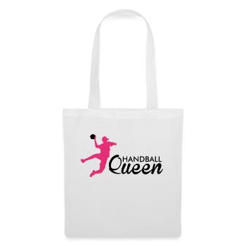 handball queen - Stoffbeutel - Weiß - Vorne